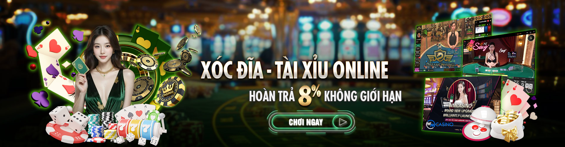 Hình ảnh quảng cáo của winbet8 hiển thị nền tảng và các lợi ích